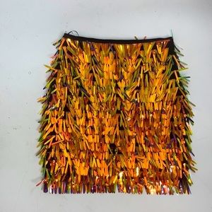 Fashion Nova Multicolor Mini Skirt.